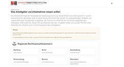 Desktop Screenshot of anwaltarbeitsrecht.com